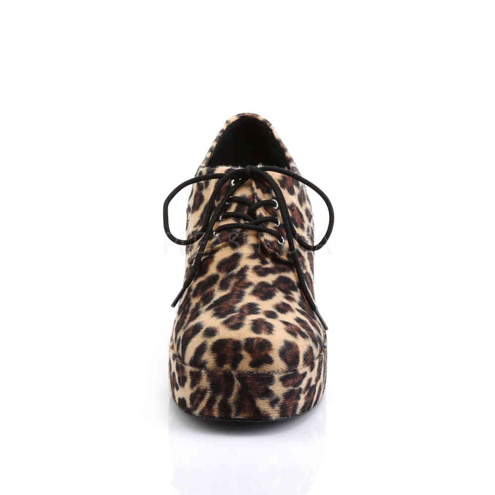 Funtasma - PIMP-02 Niedrige Schuhe - Schwarz/Creme